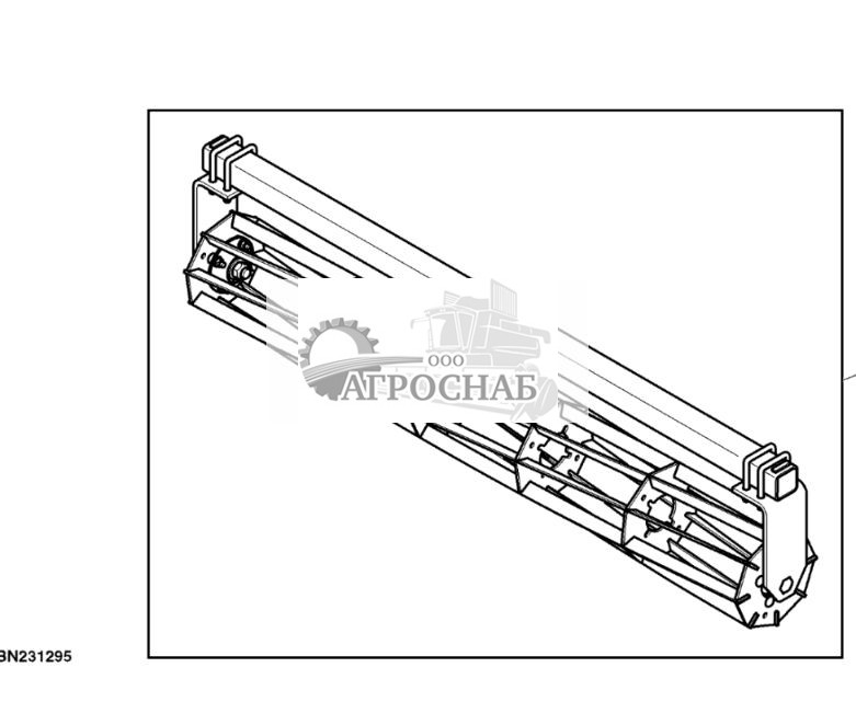 Навесное оборудование, прикатывающий барабан, 8 зубьев, 6 футов 3 дюйма - ST750096 163.jpg